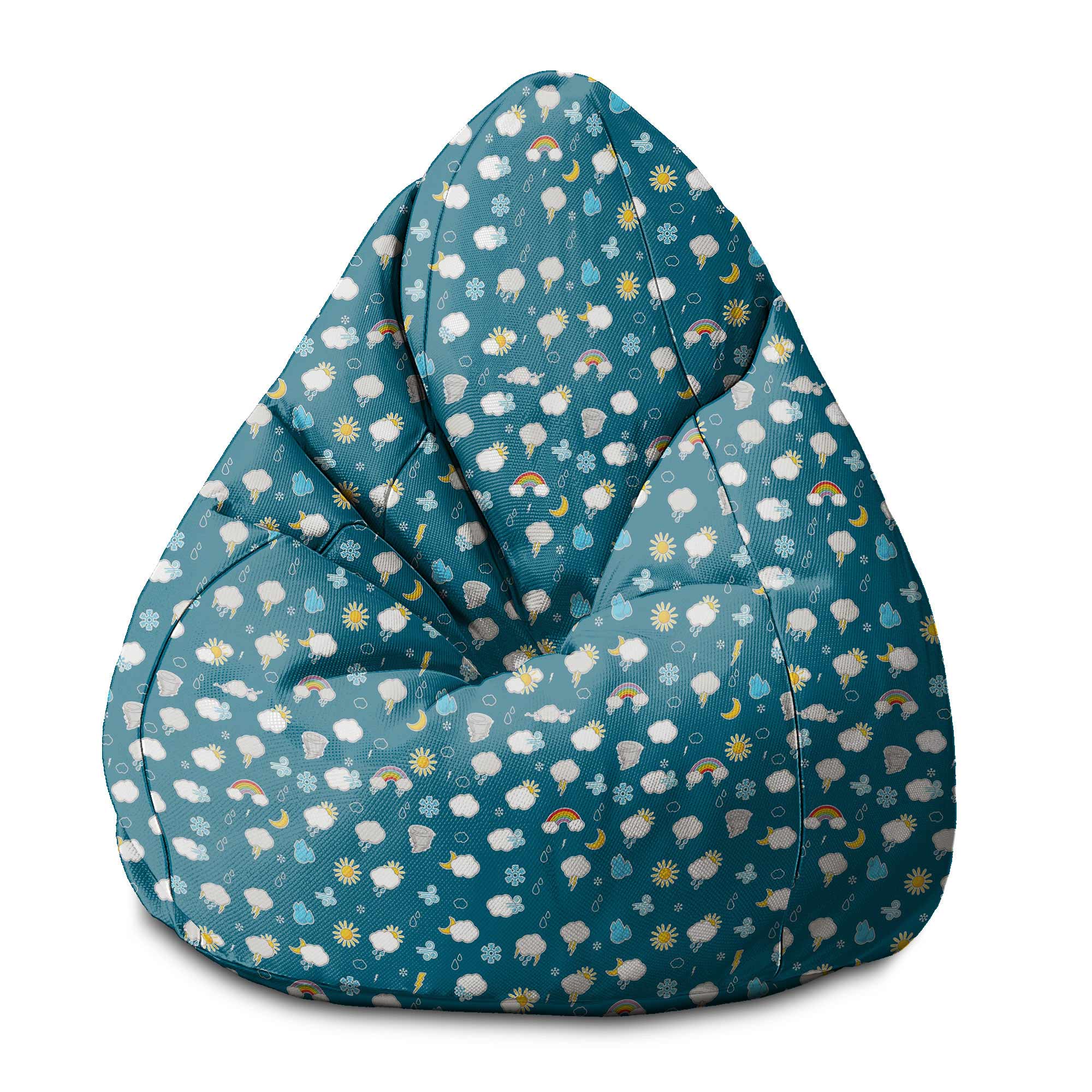 Puf Pearshape Rainy Weather-S-Oxford