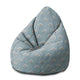 Sedací vak Pearshape Rainbow a Hearts-M-Velvet