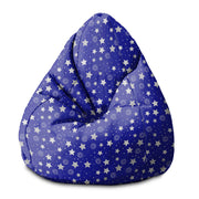 Puf Pearshape Night Sky Pattern-S-Velvet