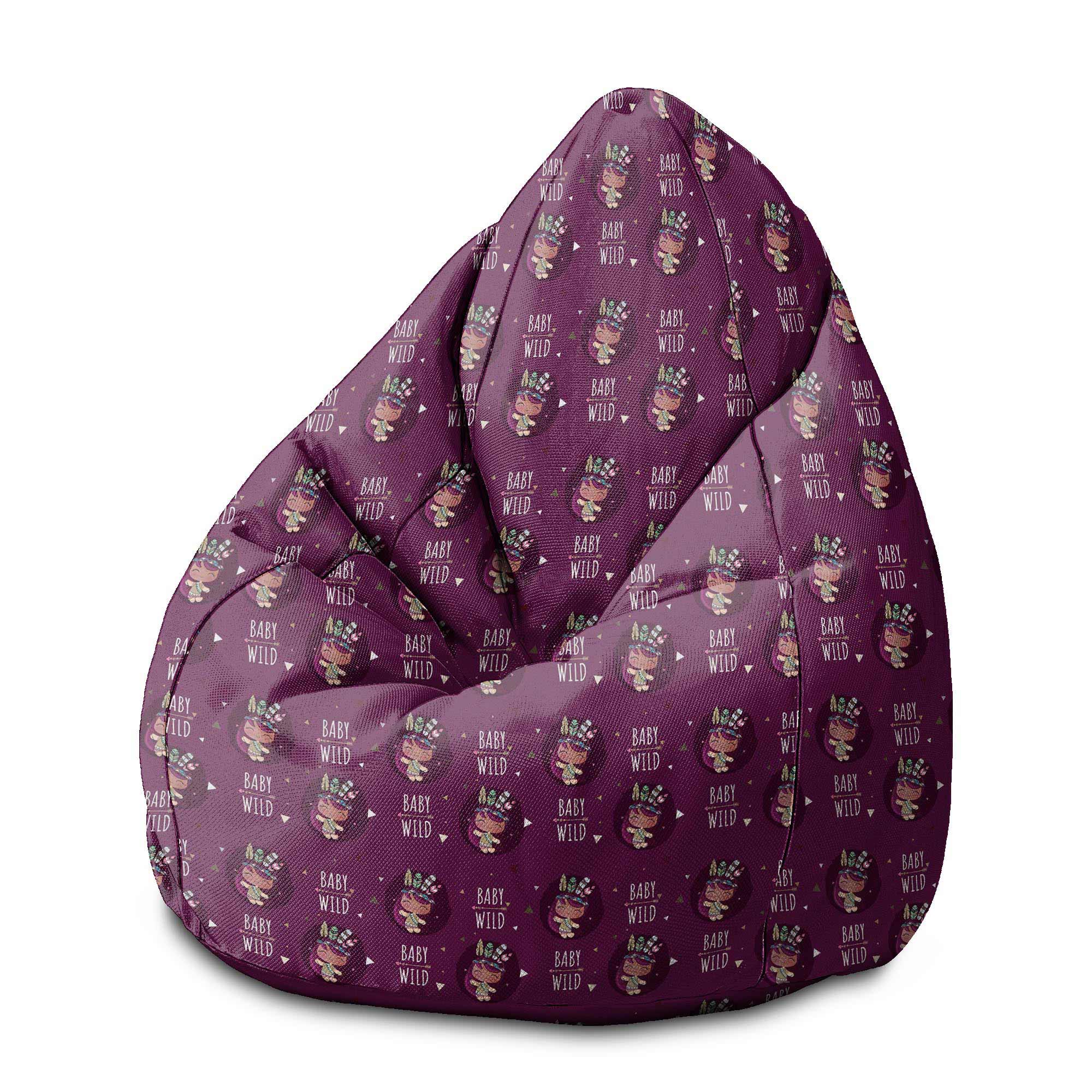 Puf Pearshape Baby Wild-M-Oxford