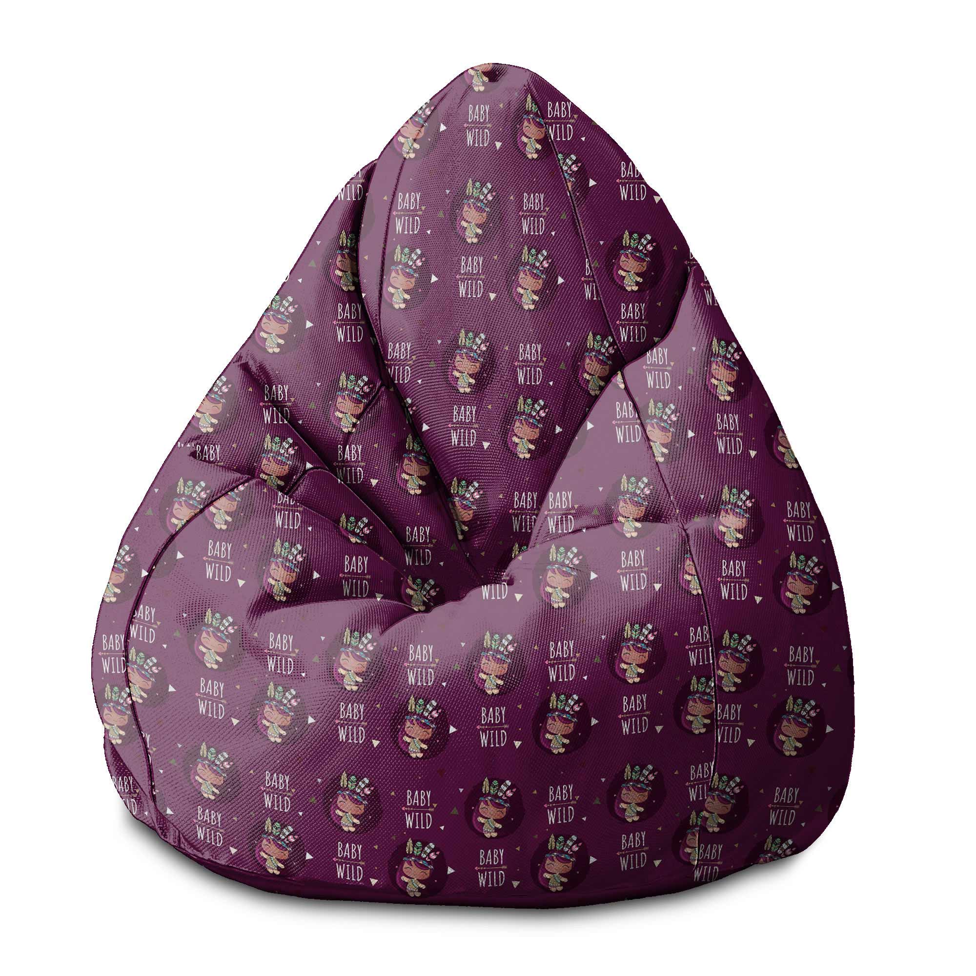Puf Pearshape Baby Wild