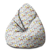 Puf Pearshape balónky a duhy