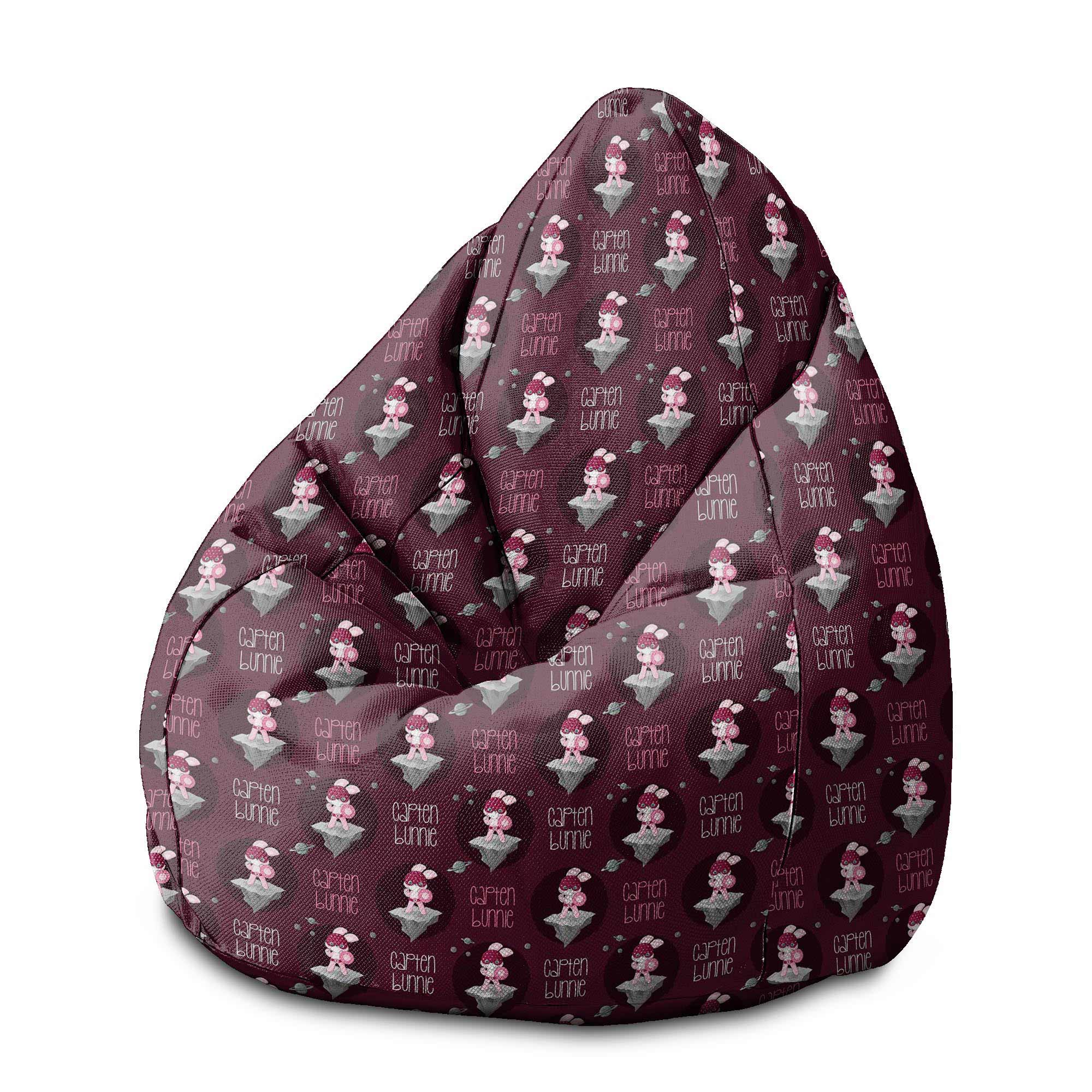 Puf Pearshape Capten Bunny-M-Oxford