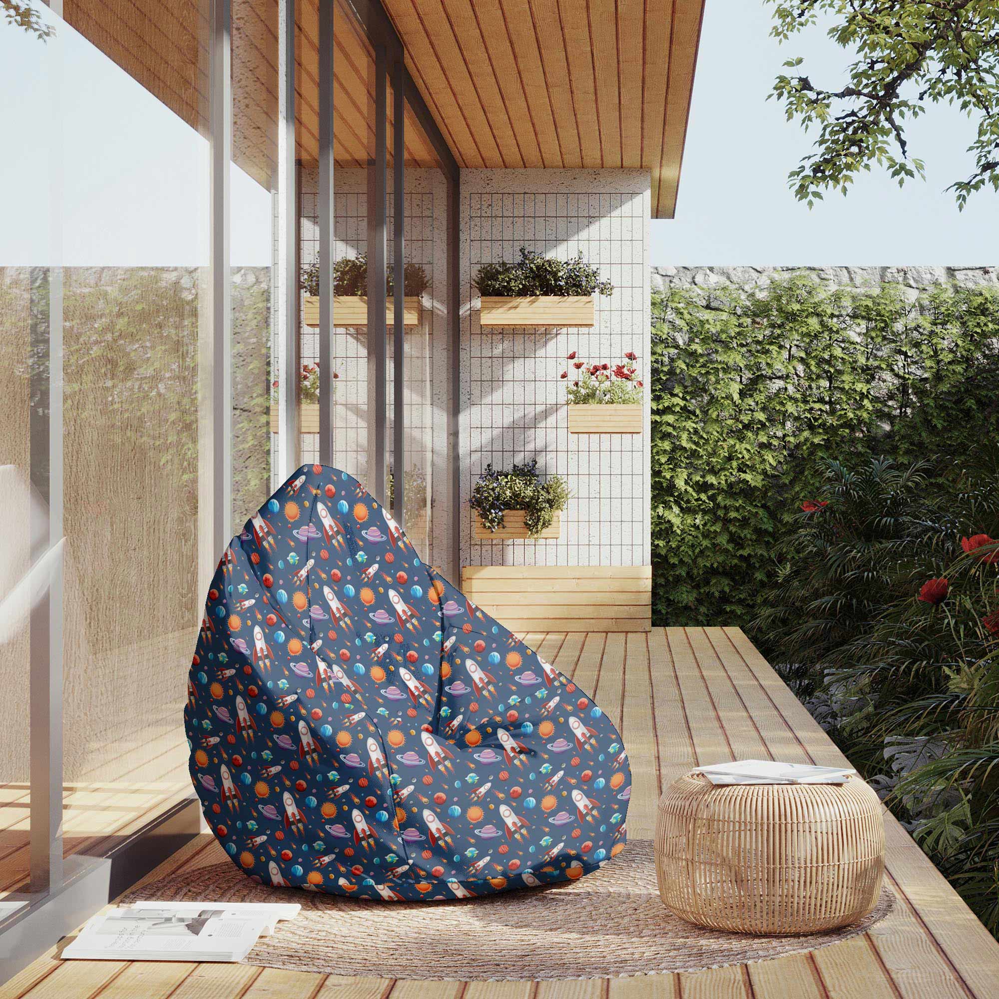 Pear-shaped Pouf Cosmos-M-Oxford