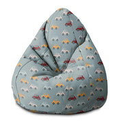 Puf Pearshape Colorful Cars-S-Oxford