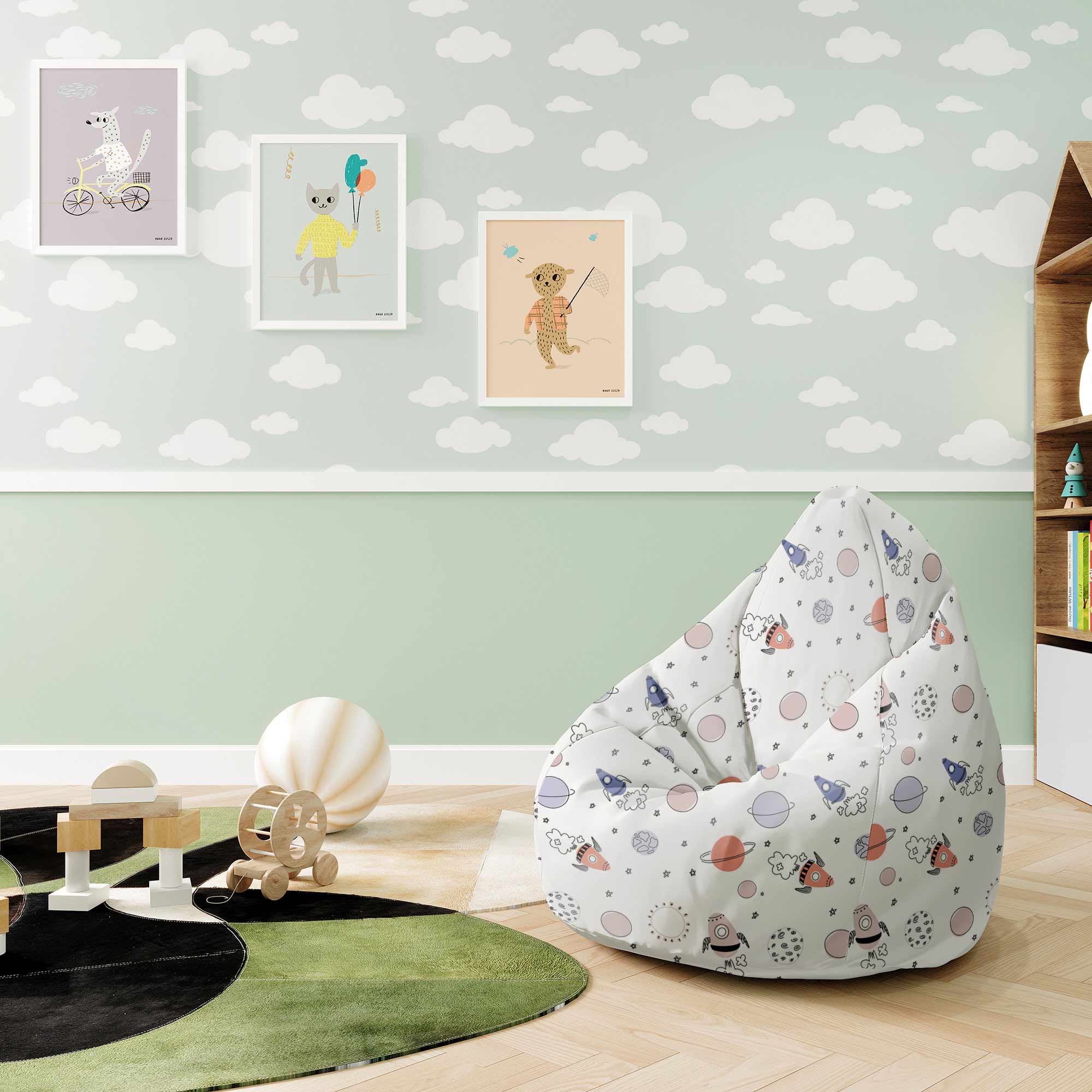 Puf Pearshape Cartoon Galaxy