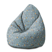 Puf Pearshape Colorful Dots-M-Oxford