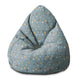 Puf Pearshape Colorful Dots-S-Velvet