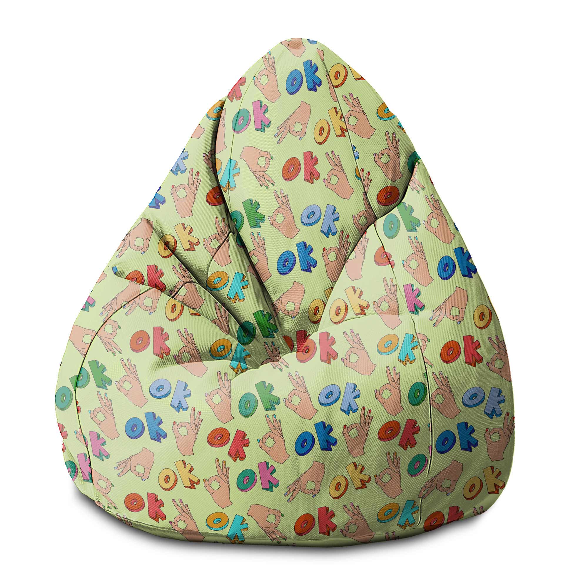 Puf Pearshape Everything is OK-S-Velvet