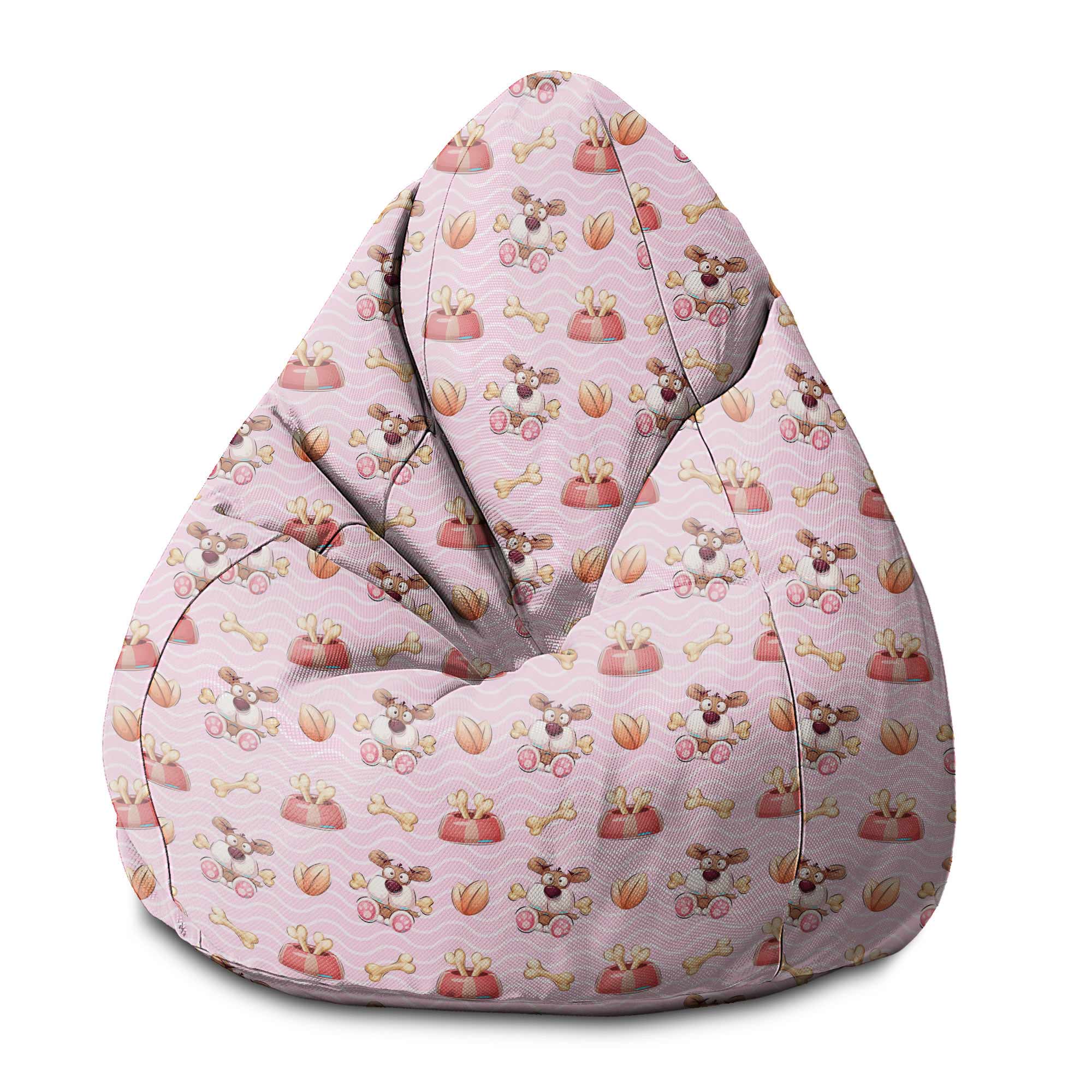Puf Pearshape Funny Dog with a Bone-S-Oxford