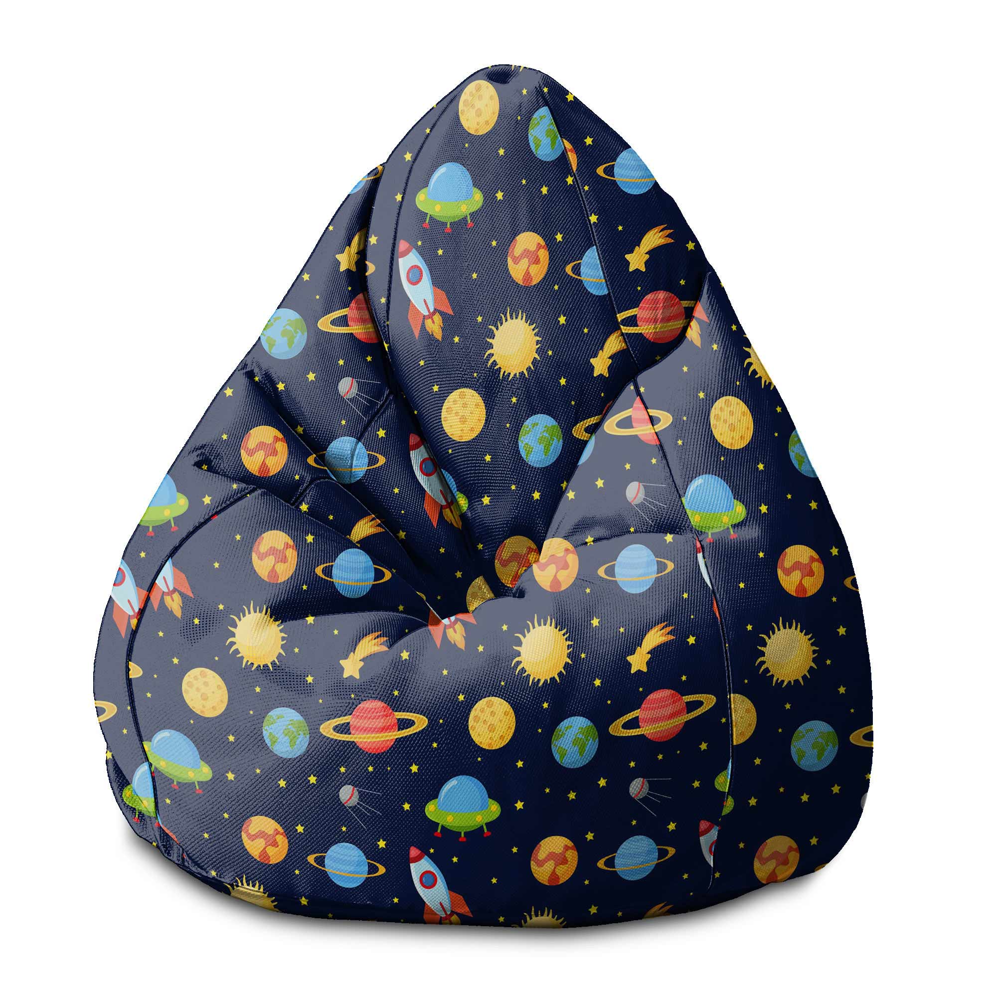 Puf Pearshape Worek Galaxy
