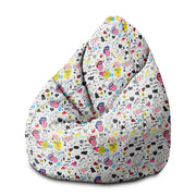 Puf Pearshape Girl Power-M-Oxford