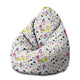 Puf Pearshape Girl Power-M-Oxford