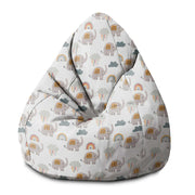 Puf Pearshape Grey Elephant-S-Oxford