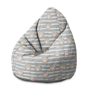 Puf Birnenform Happy Bear-M-Samt