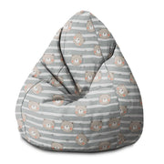 Puf Birnenform Happy Bear-S-Samt