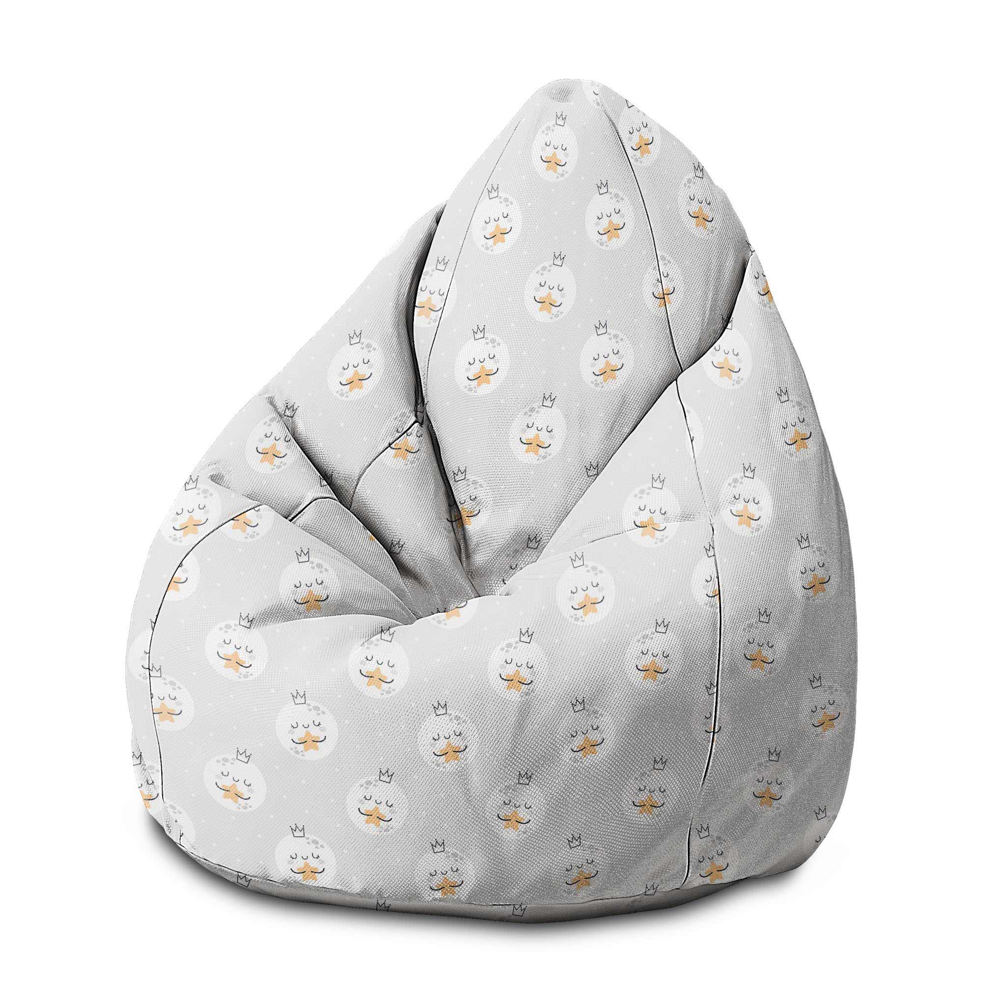 Puf Pearshape Moon and Star-M-Velvet