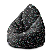 Puf Pearshape Neon Galaxy-M-Velvet