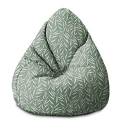 Puf Pearshape Abstraktní štětec Listy-S-Oxford