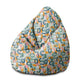 Sedací vak Pearshape Abstract Cut Out-M-Velvet