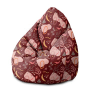 Puf Pearshape Abstract Nature-M-Velvet