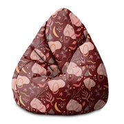 Puf Pearshape Abstract Nature-S-Velvet