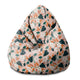 Sedací vak Pearshape Abstract Spring-S-Velvet