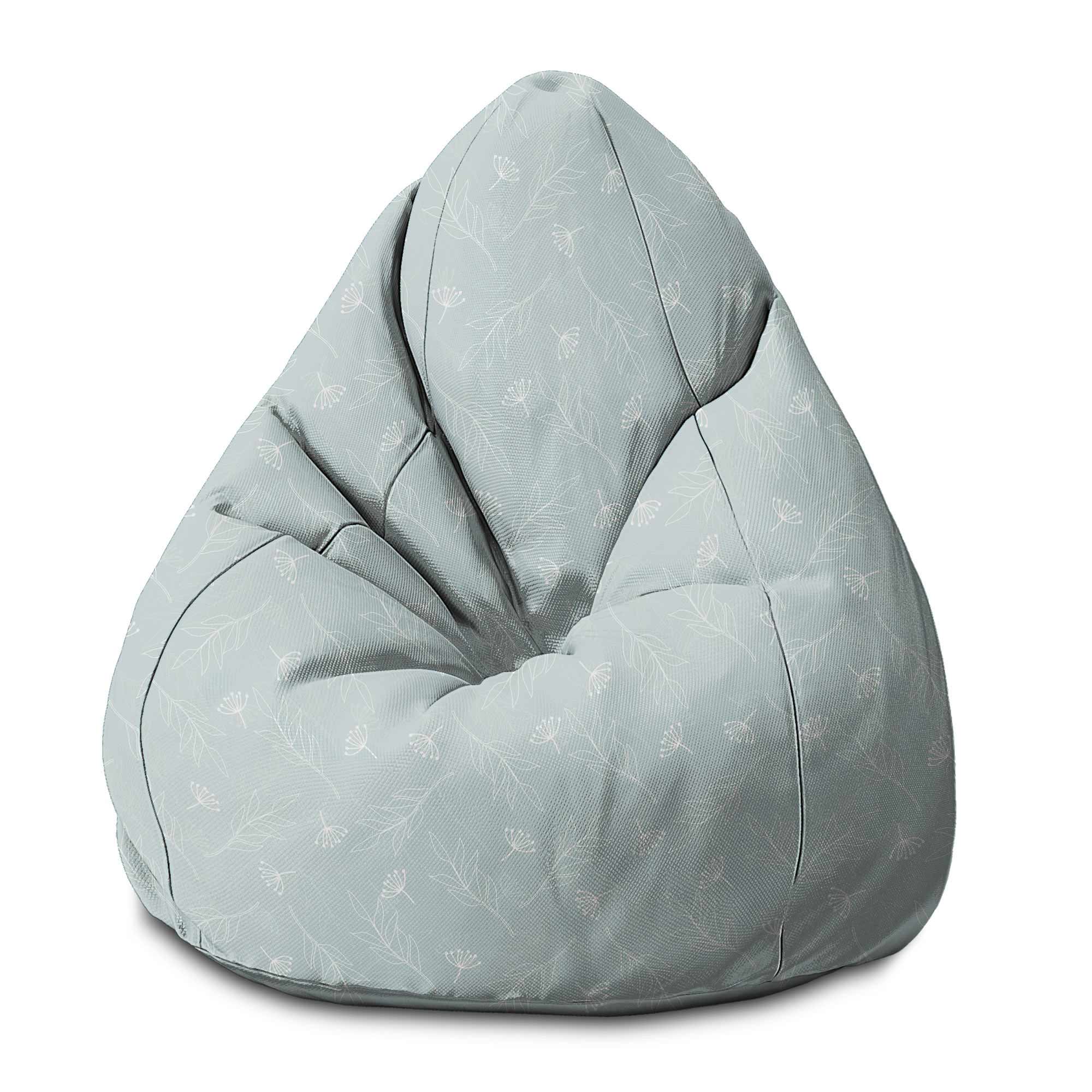 Puf Pearshape Blue Monday Morning-S-Oxford
