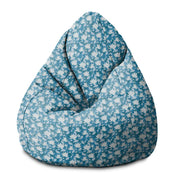 Puf Pearshape Blue Water Lily