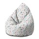 Puf Pearshape Barevný Terrazzo-M-Velvet