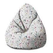 Puf Pearshape Colorful Terrazzo