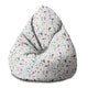 Puf Pearshape Barevný Terrazzo