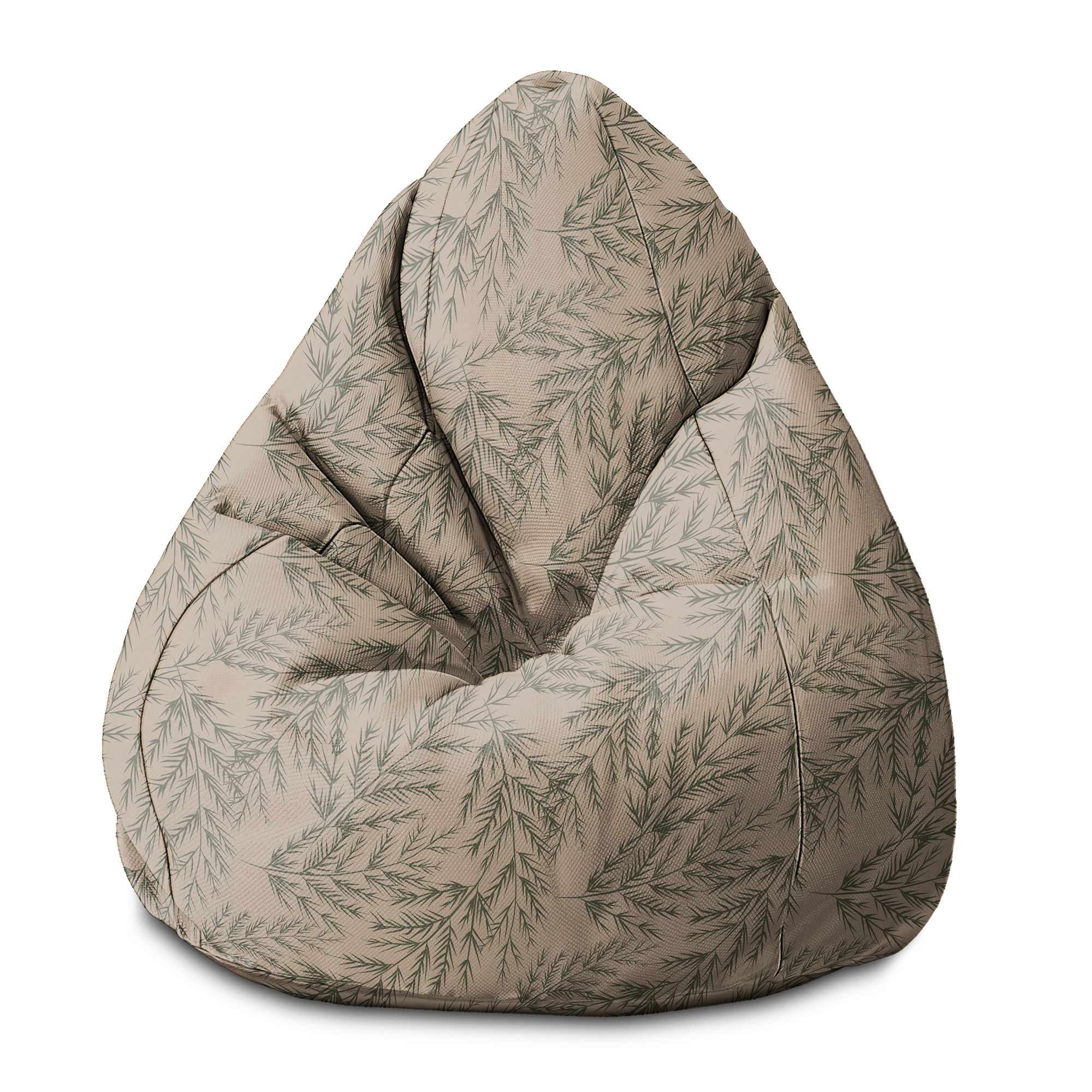 Puf Pearshape Decorative Branches-S-Oxford