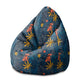 Puf Pearshape Doodle exotický-M-Zamat