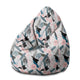 Puf Pearshape Early Morning Flowers-M-Velvet