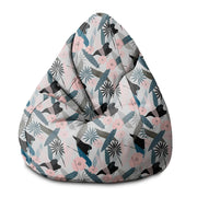 Puf Pearshape Early Morning Flowers-S-Velvet