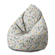 Sedací vak Pearshape Kvet Kreslenie-M-Zamat