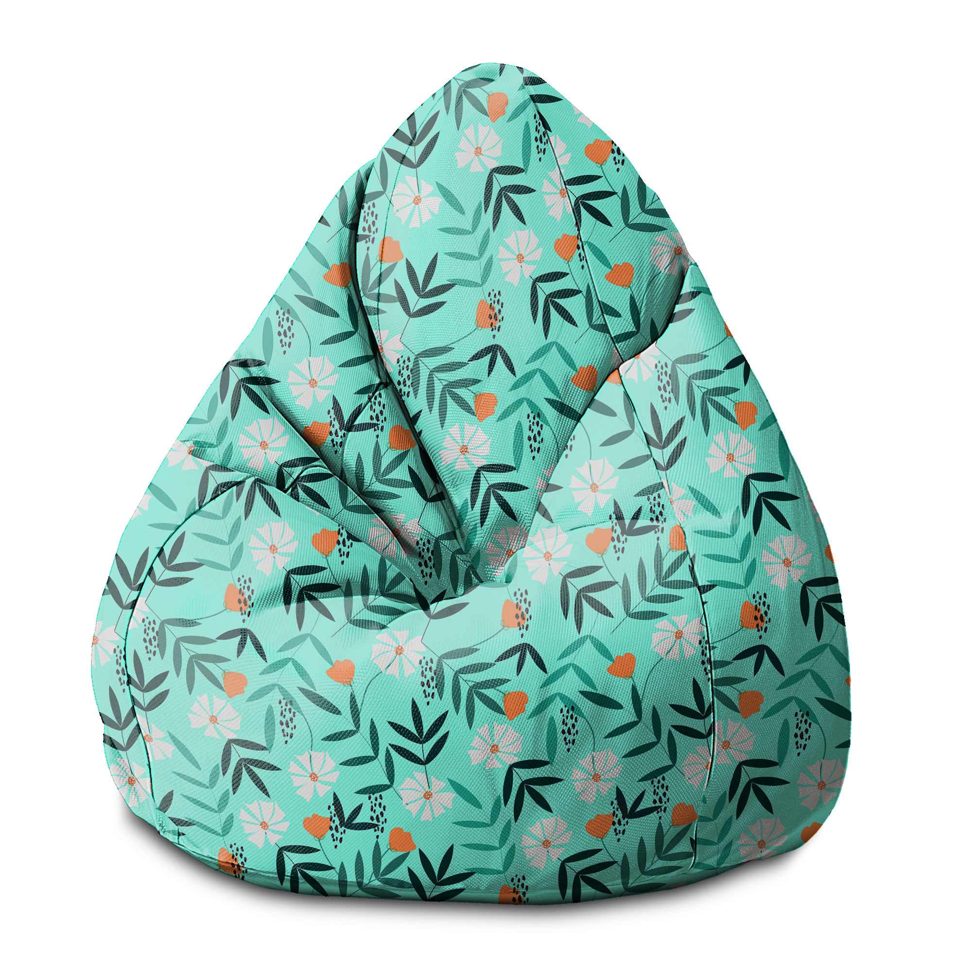 Puf Pearshape Flower Dream-S-Velvet