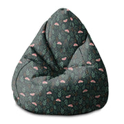 Puf Pearshape Garden Leaves-S-Velvet