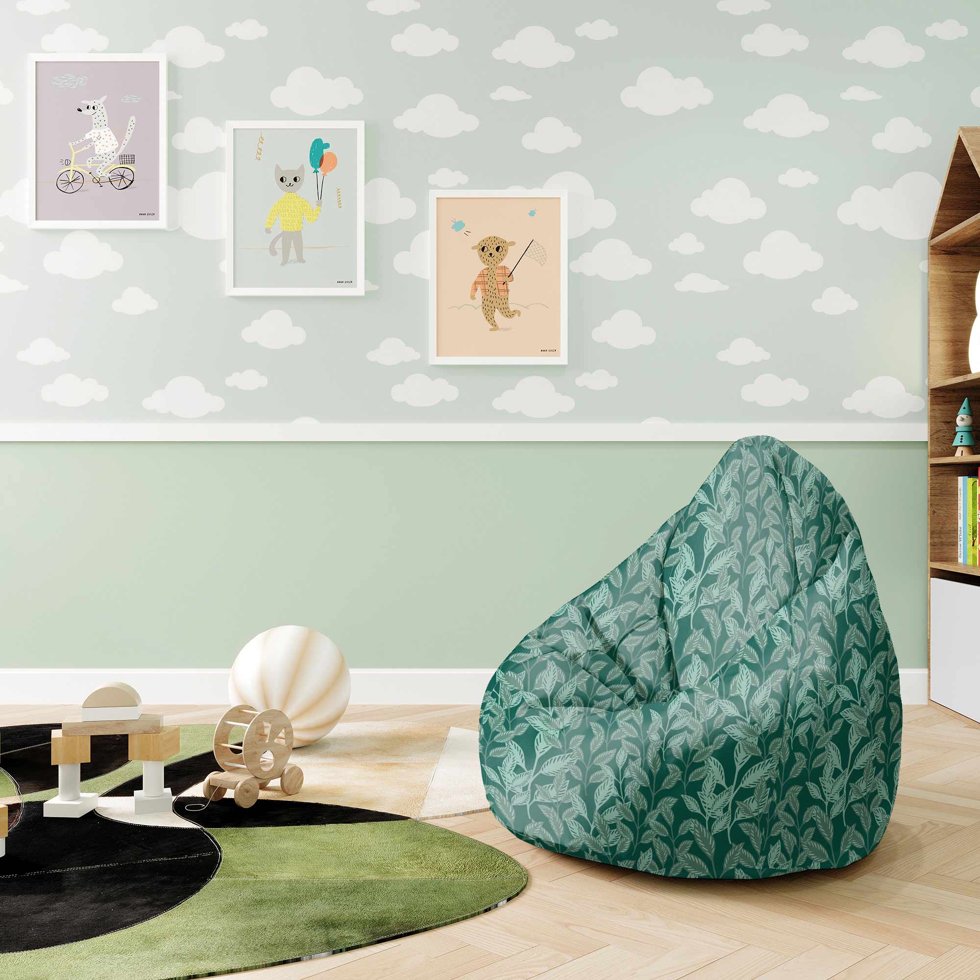 Puf Pearshape Garden Plants