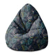 Pearshape Pouf Animal Textures Plants-M-Velvet