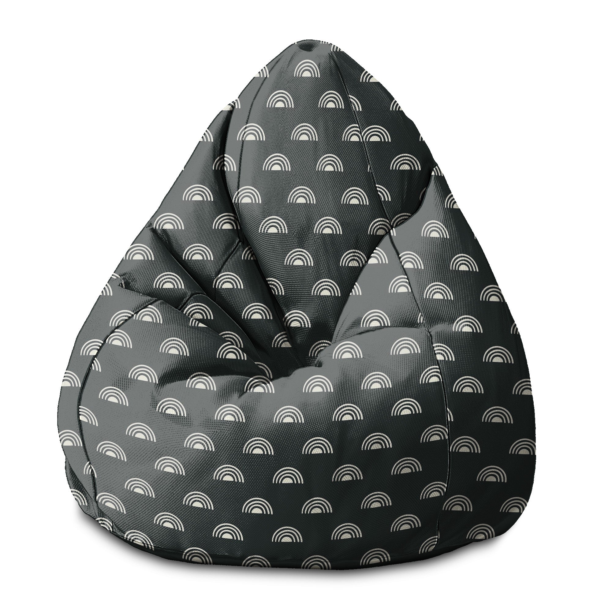 Pearshape Pouf Artistic Abstract
