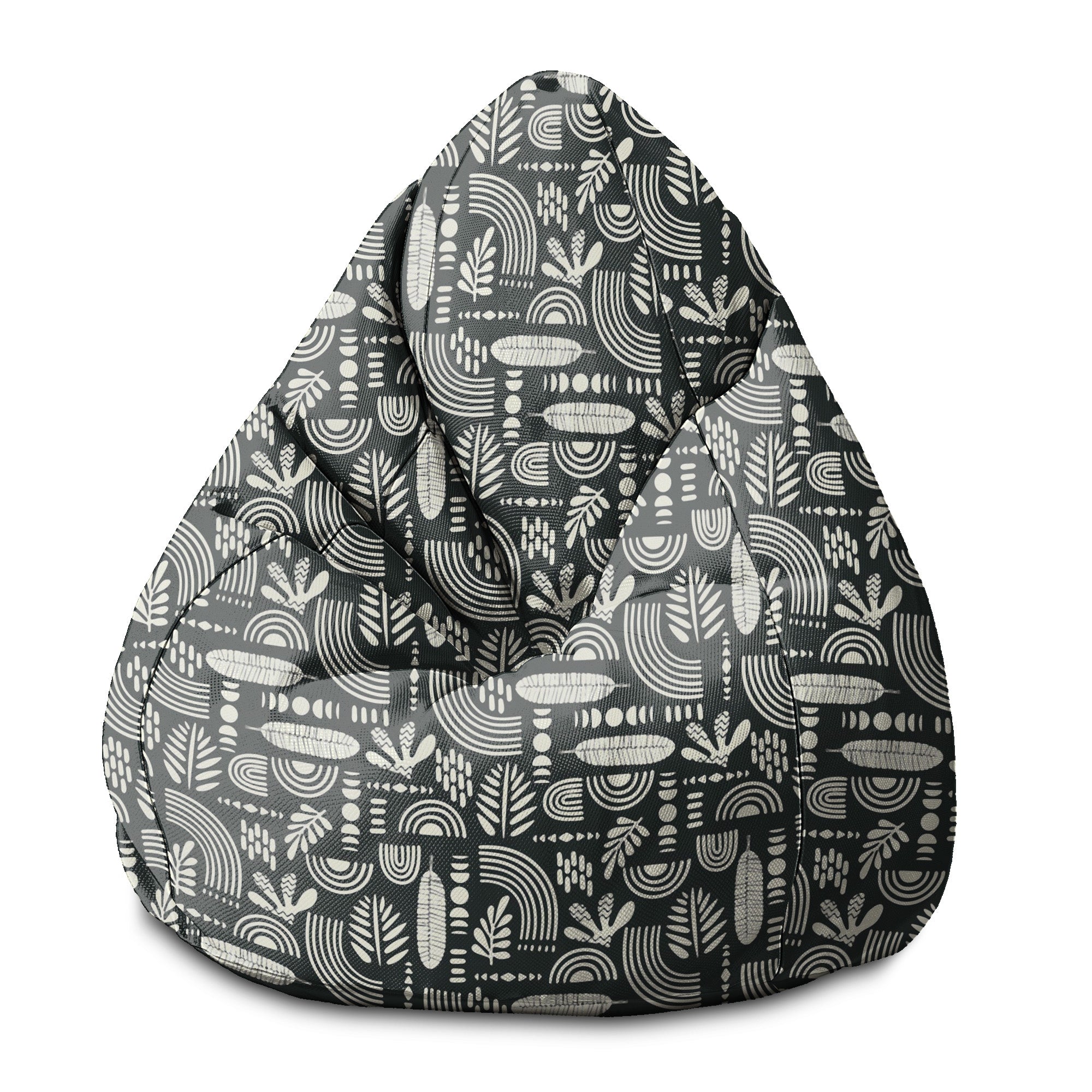 Puf Pearshape Artistic Abstract Art-M-Panama