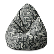 Puf Pearshape Artistic Abstract Art
