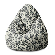 Puf Pearshape Artistic Abstract Leaves