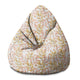 Pearshape Pouf Autumn Gold Leaves-S-Oxford
