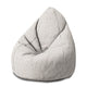 Puf Pearshape Beige Dots-M-Velvet
