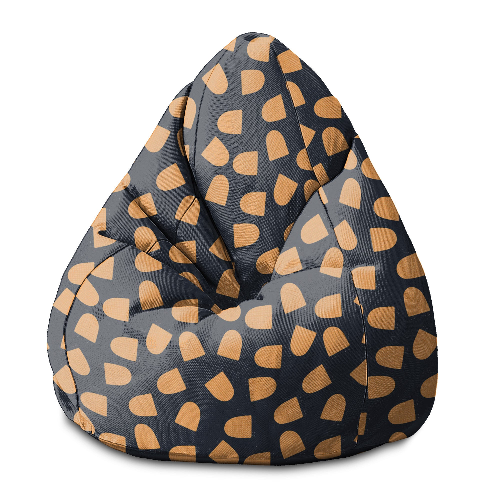 Puf Pearshape Chilling Turtles-S-Velvet