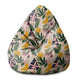 Puf Pearshape Collage Floral-S-Oxford