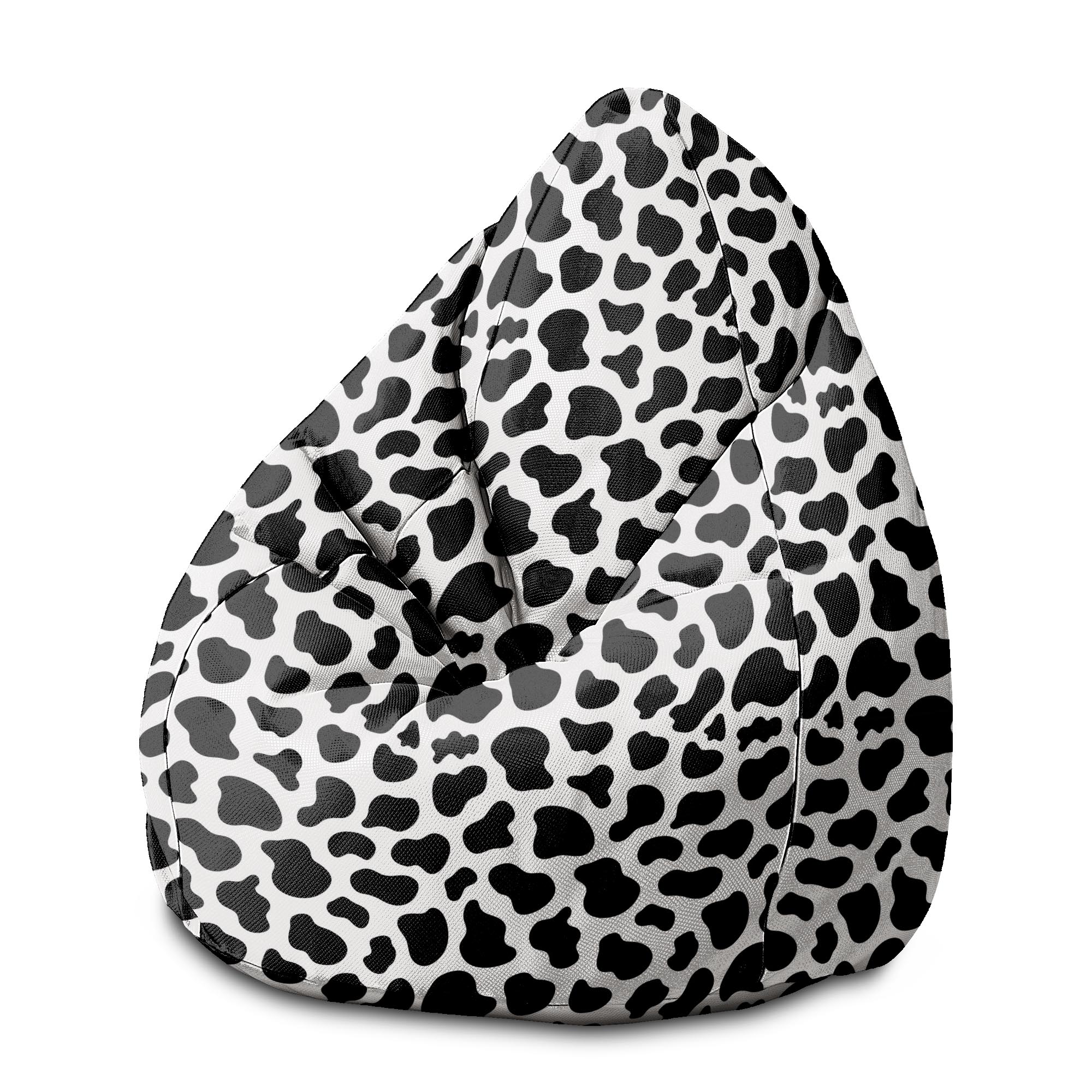 Puf Pearshape Cow Print-M-Velvet